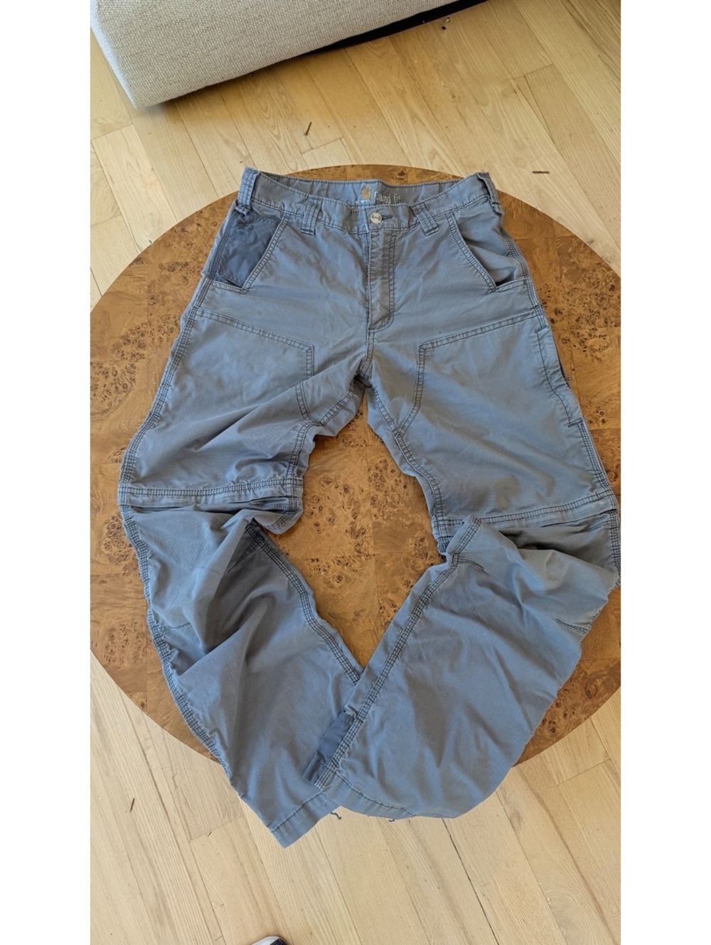 Carhartt Perfectly Worn Relaxed Fit Gray Work Pants